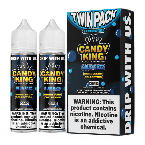 Candy King Bubblegum E-Liquid 60ml Twin Pack - Müüjad