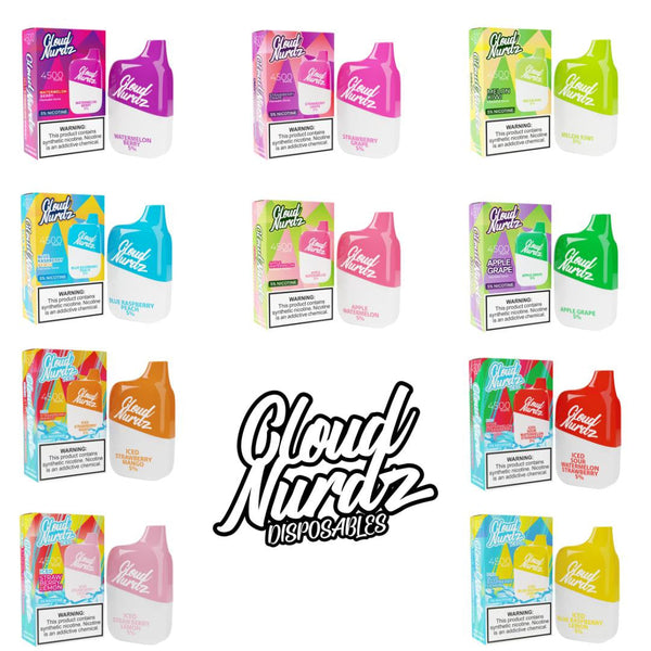 Cloud Nurdz 4500 - 20mg Nicotine - Disposable Vapes