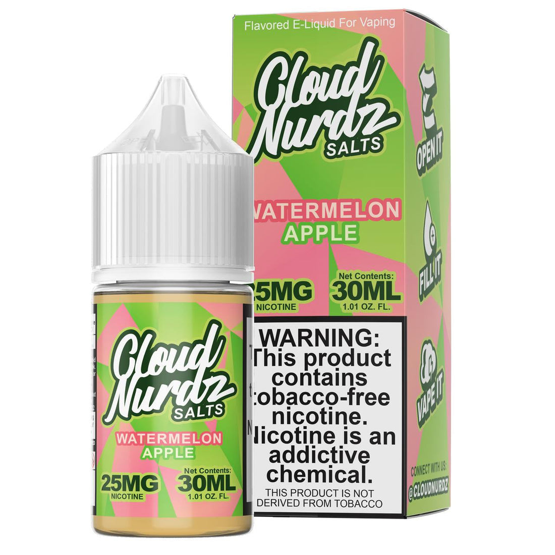 Load image into Gallery viewer, Cloud Nurdz TFN Salt Premium E-Liquid 30ml
