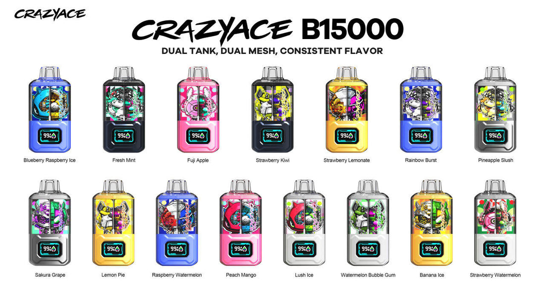 Ladda bilden i gallerivisaren, CRAZYACE B15000 Dual Tank 2 x 8ml
