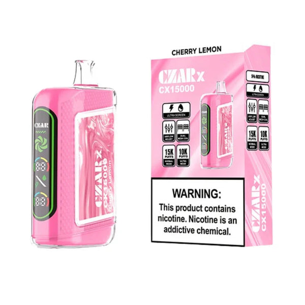 Cherry Lemon - CZAR X CX15000 - 15k Vapes