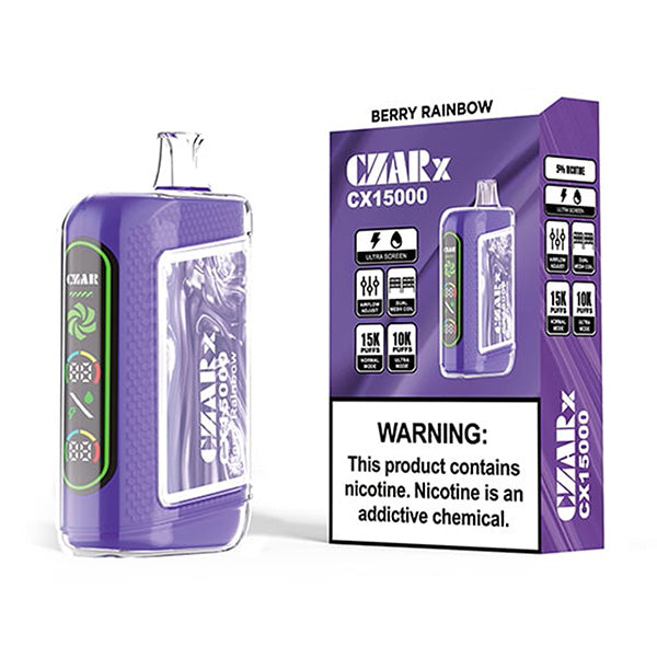 Berry Rainbow - CZAR X CX15000 - 15k Vapes