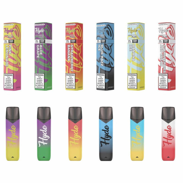 Hyde Color PLUS - 20mg Nicotine - Disposable Vapes