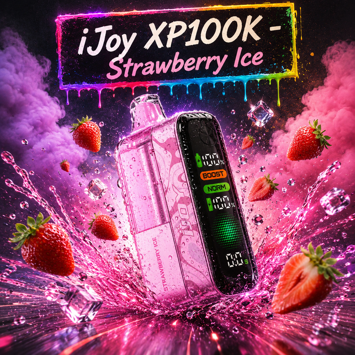 Pakartotinai užpildomas vienkartinis „iJoy XP100K“ RINKINYS, ATITINKANTIS TEKSASO REIKALAVIMUS