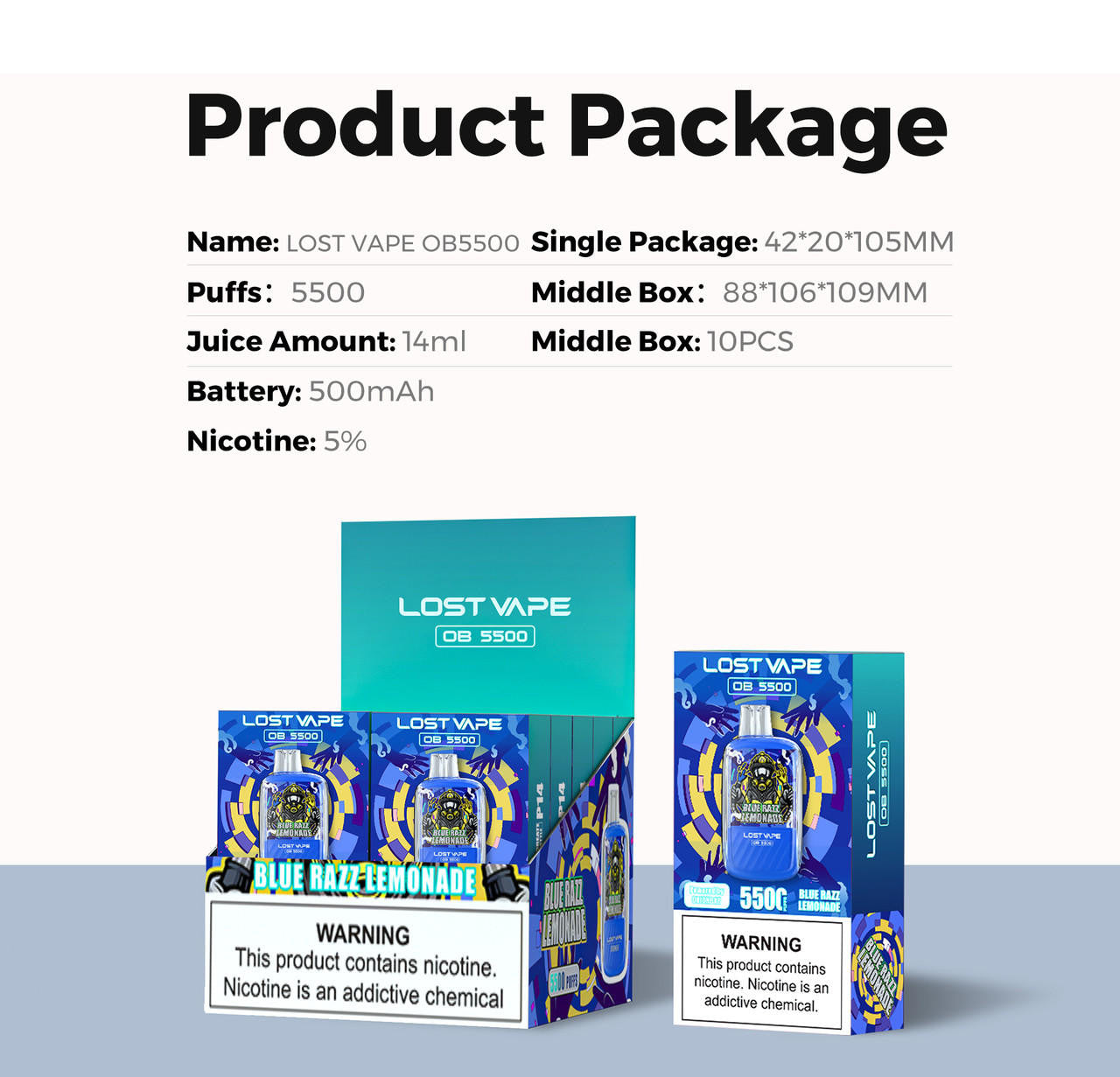Lost Vape OB5500