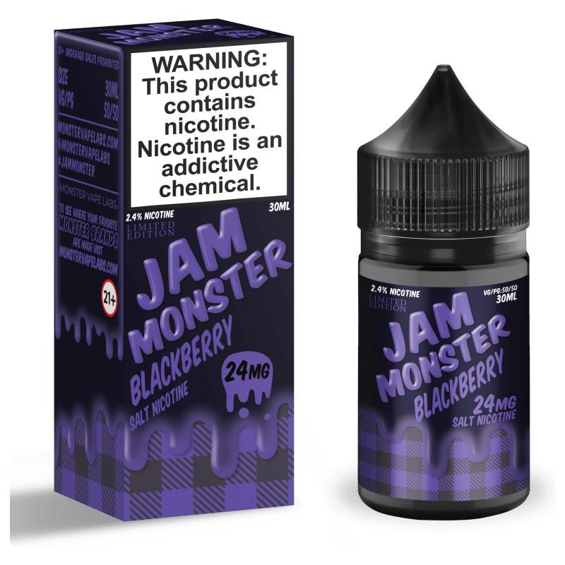 E-líquido premium Jam Monster Salt Nic 30 ml