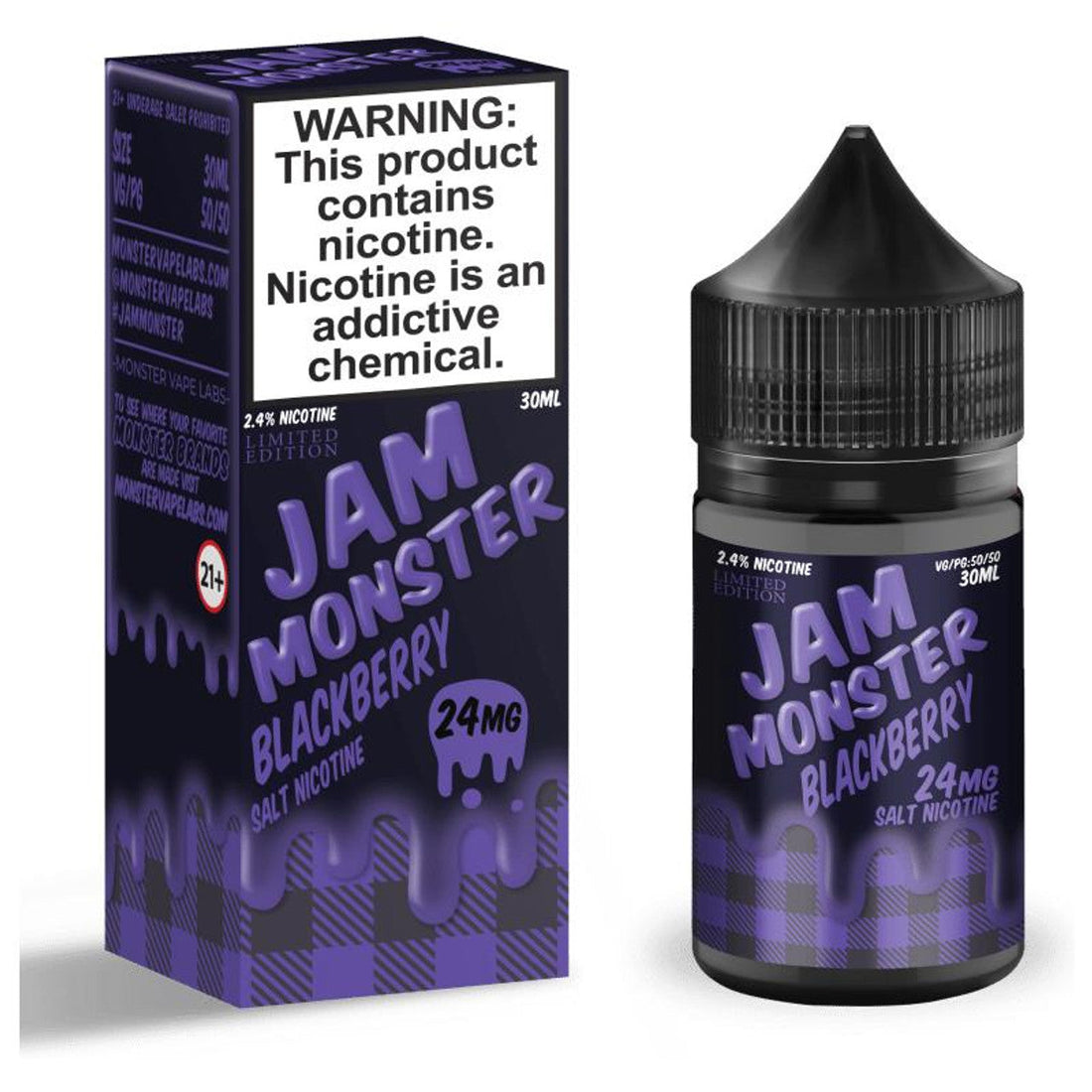 Carregar imagem no visualizador da Galeria, E-líquido premium Jam Monster Salt Nic 30 ml
