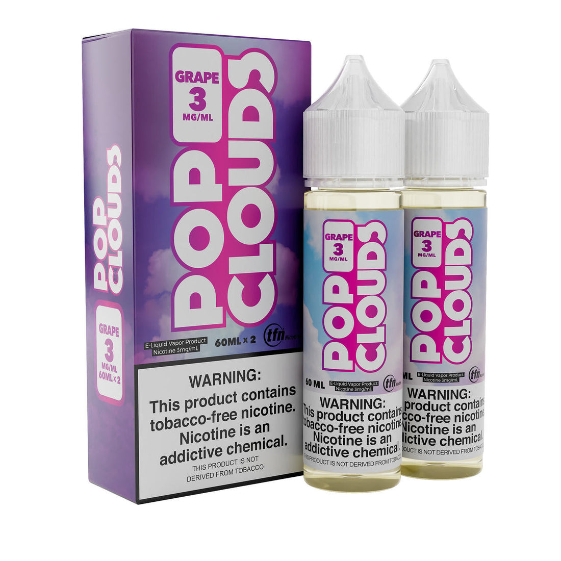 Load image into Gallery viewer, Pop Clouds TFN E-Liquid 60ml 2pk
