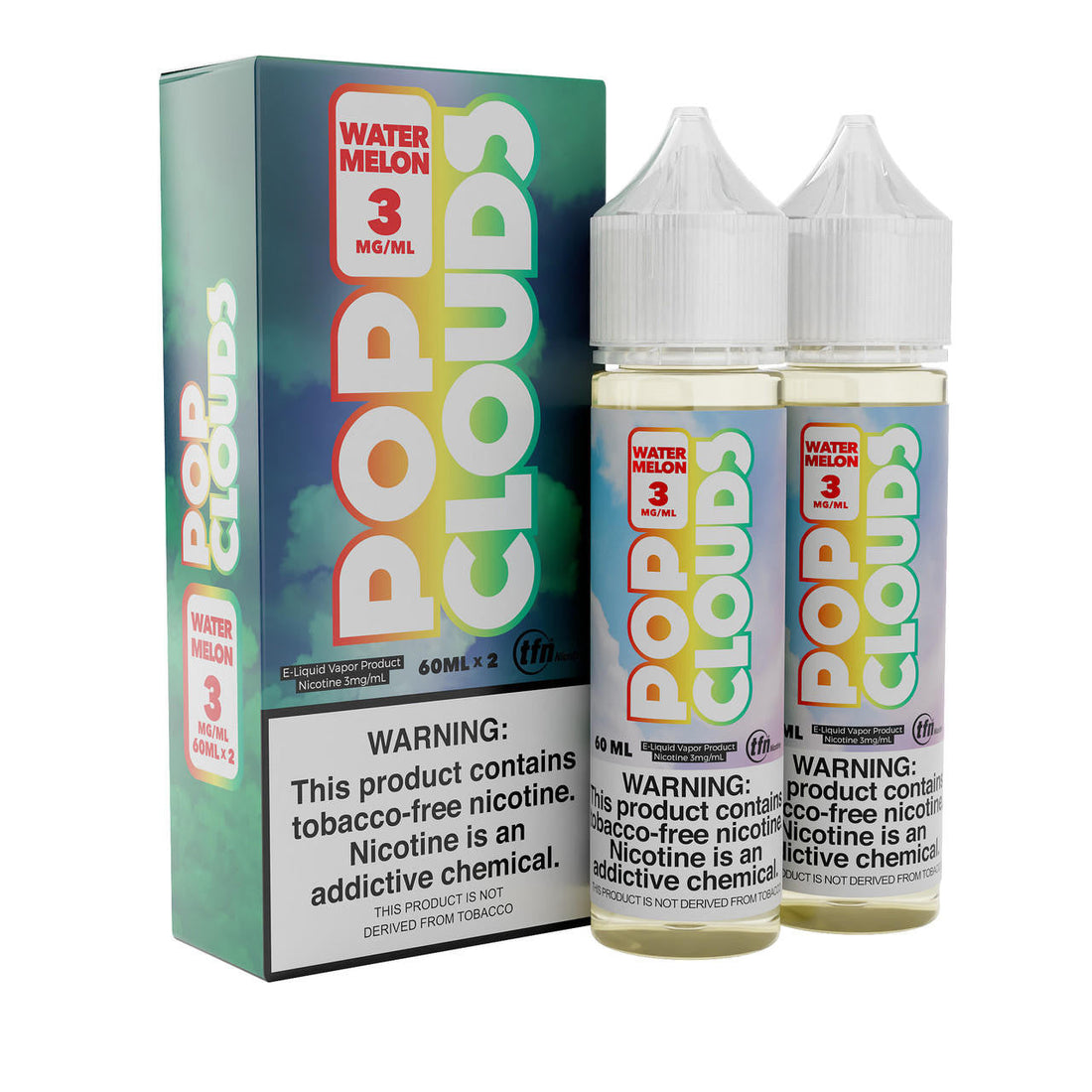 Load image into Gallery viewer, Pop Clouds TFN E-Liquid 60ml 2pk
