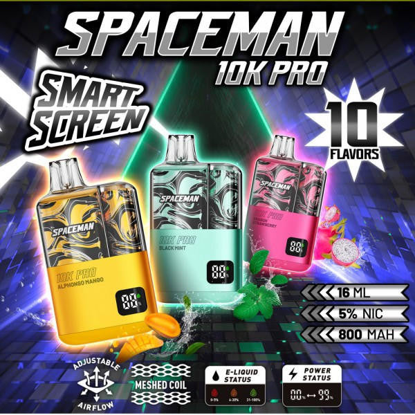 SMOKin Spaceman 10K Pro