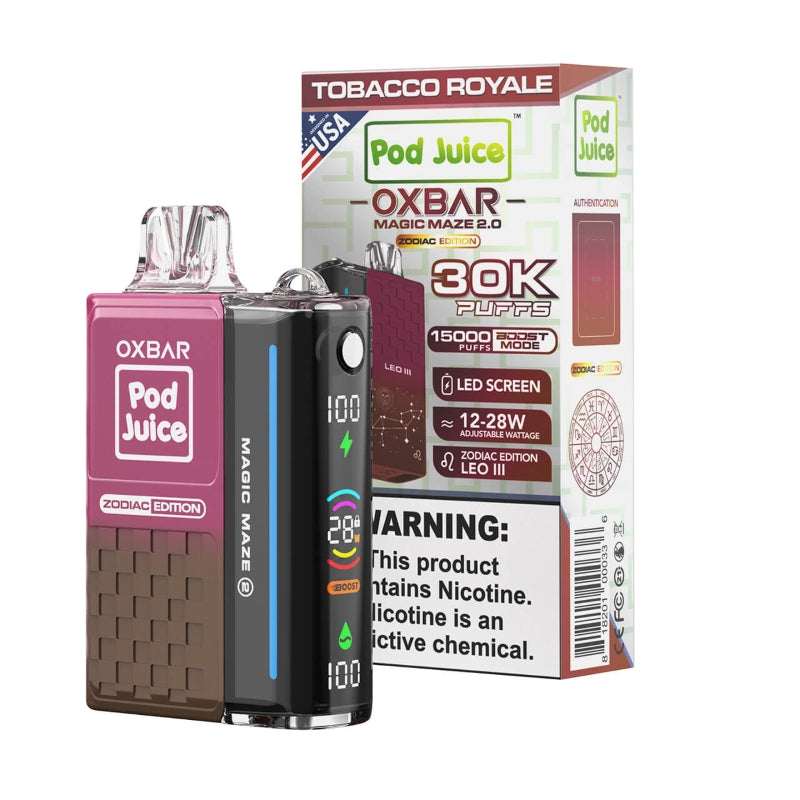 OXBAR x Pod Juice 30K Magické bludisko 2