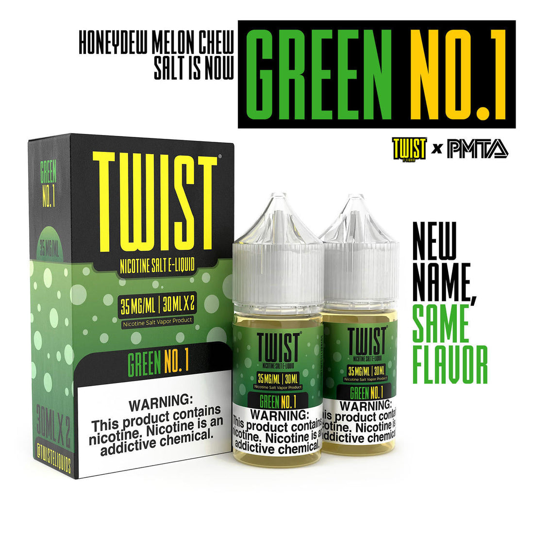 Lataa kuva gallerian katseluohjelmaan, TWIST Salt Nic Premium E-Liquid 30ml 2pk
