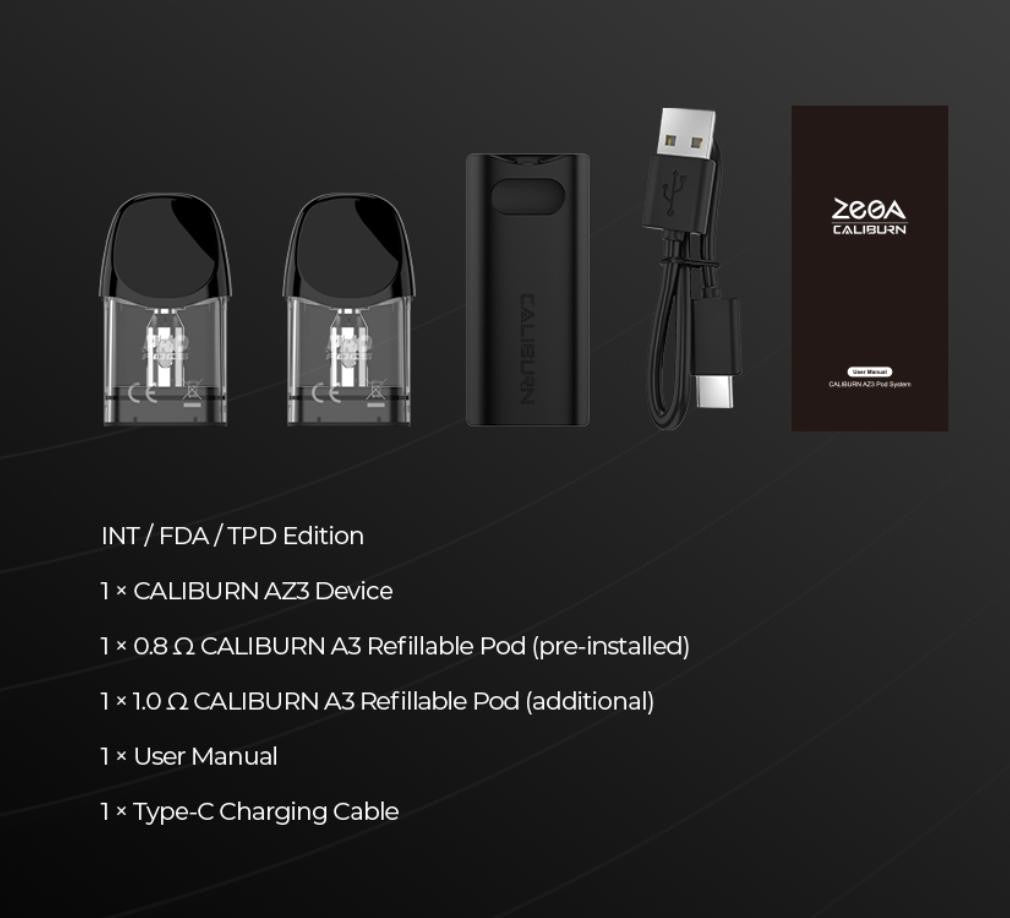 Komplet pod sistema Uwell Caliburn AZ3