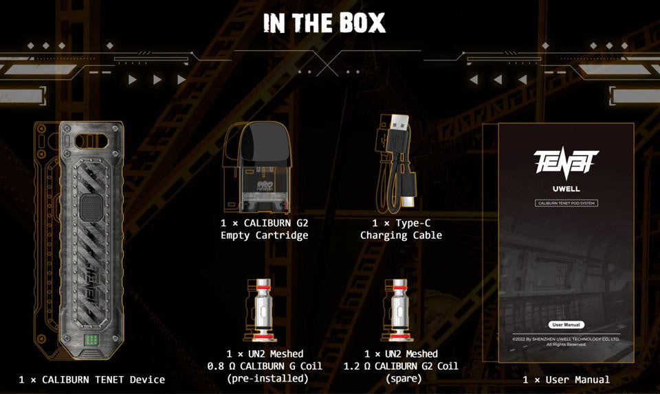 Load image into Gallery viewer, Uwell Caliburn Tenet Kit
