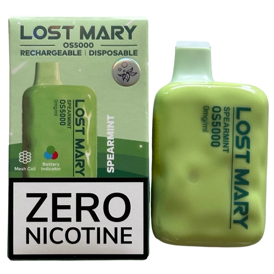 Lost Mary Gusti Senza Nicotina Spearmint - Lost Mary OS5000 LOST MARY BM600 | Acquista a buon Lost Mary Gusti Senza Nicotina Spearmint - Lost Mary OS5000 LOST MARY BM600 | Acquista a buon