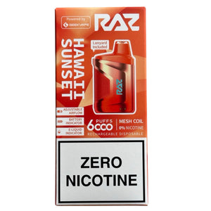 Hawaii Sunset - RAZ CA6000 - Zero Nicotine Hawaii Sunset - RAZ CA6000 - Zero Nicotine