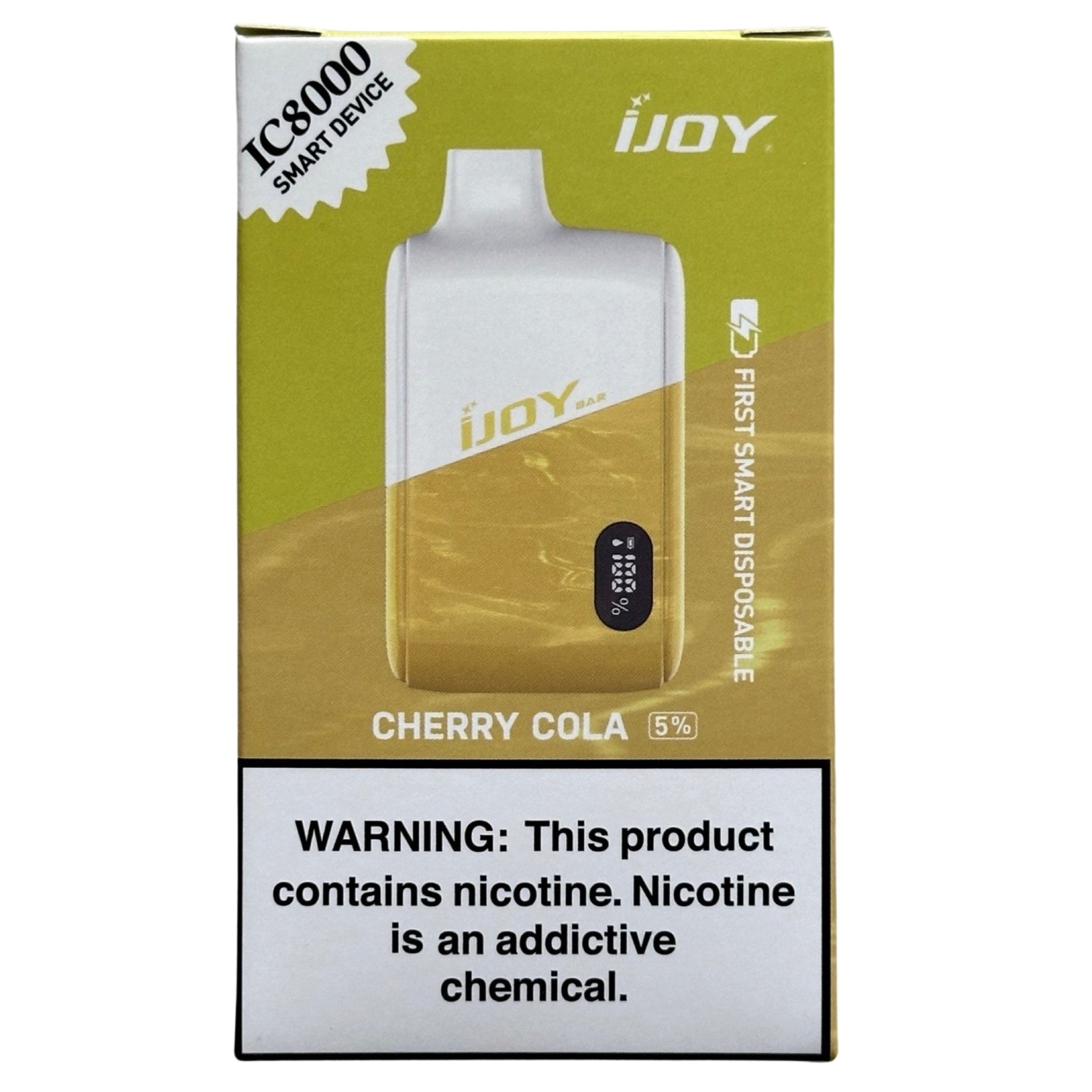 IJOY Bar IC8000 Cherry Cola Vape - Premium Flavor IJOY Bar IC8000 Cherry Cola Vape - Premium Flavor