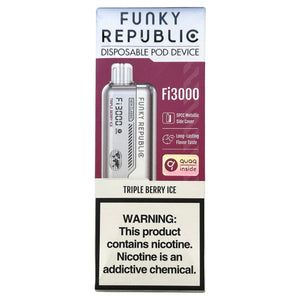 Funky Republic Fi3000 Triple Berry Ice