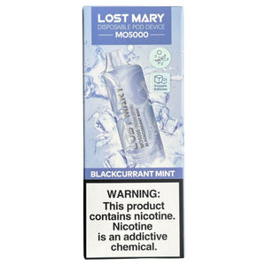 Lost Mary MO5000 - Menta ribes nero - Edizione Frozen