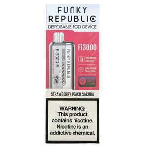 Funky Republic Fi3000 Fraise Pêche Sakura