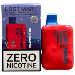 Pepene verde - Lost Mary OS5000 - Zero Nicotine