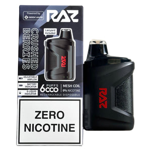 Baies concassées - RAZ CA6000 - Zéro Nicotine