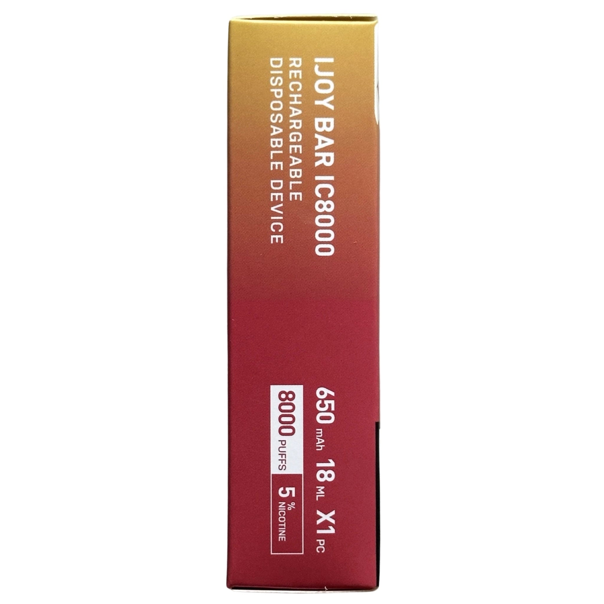 IJOY Bar IC8000 Banana Cake Vape - IJOY Device IJOY Bar IC8000 Banana Cake Vape - IJOY Device