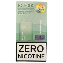 Încărcați imaginea în vizualizatorul Galerie, Zero Nicotine - BC5000 - Miami Mint - EBCreate
