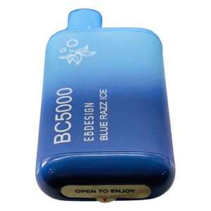 Zero Nicotine - BC5000 - Blue Razz Ice - EBCreate Zero Nicotine - BC5000 - Blue Razz Ice - EBCreate