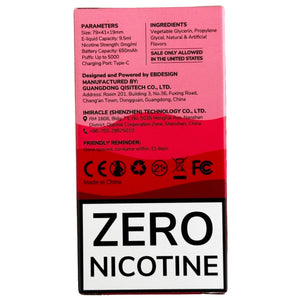 Zéro Nicotine - BC5000 - Glace Pastèque - EBCreate