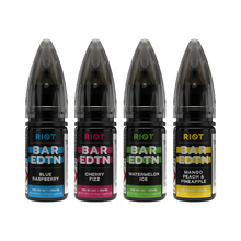 Загрузить изображение в просмотрщик галереи, 10mg Riot E-liquid BAR EDTN 10ml Nic Salts (50VG/50PG)
