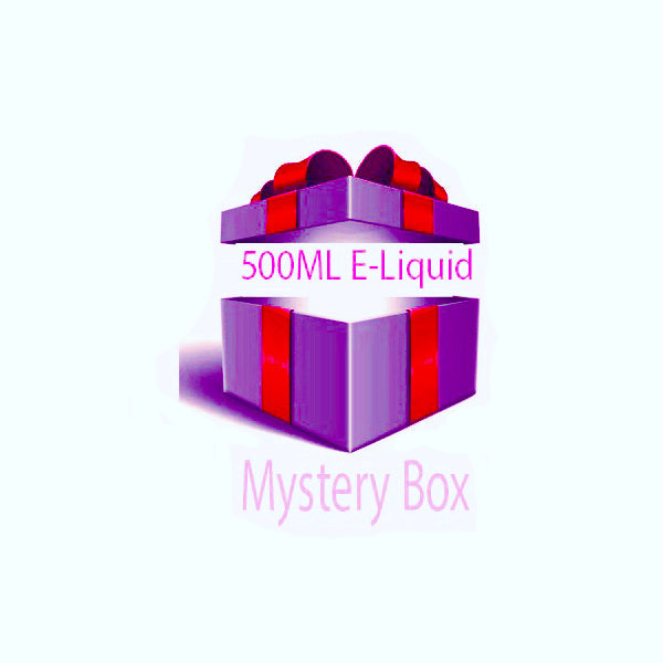 500ml E-liquid Surprise Box + Nicotine Shots - 50ml Vape Juice