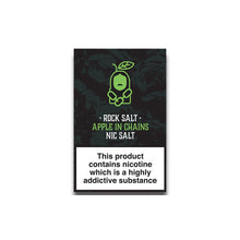 Laad de afbeelding in de galerijkijker, Rock Salt Nic Salt By Alfa Labs 20MG 10ml (50PG/50VG)
