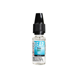 10mg bear flavours ice 10ml nic druskos (50pg/50vg)