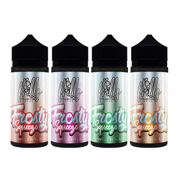 No frells kogumine Frosty Squeeze 80ml lühikese täitega 0mg (80VG/20PG)