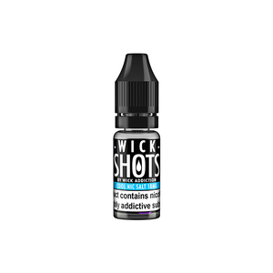 18mg Wick Afhængighed Wick shot 10ml Cool Nic Salt (70VG/30PG)