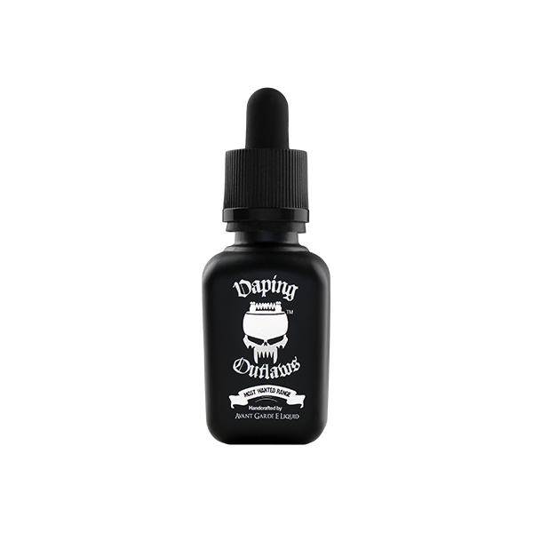 0mg Avant Garde E-liquid Vaping Outlaws Range Glass Shortfill 30ml (100VG)