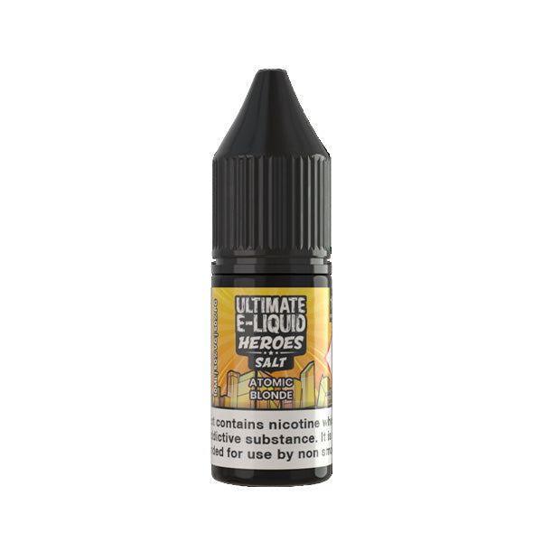 Load image into Gallery viewer, 20mg Ultimate E-Liquid Heroes Nicotine Salts – 10ml Supercharged Vape Juice (50VG/50PG)
