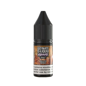 10mg Ultimate E-Liquid Villains Salts 10ml Nic Salts (50VG/50PG)