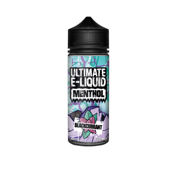 Ultimate E-liquid Menthol från Ultimate Puff 100ml Shortfill 0mg (70VG/30PG)