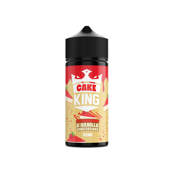 Load image into Gallery viewer, Cake King 100ml Nicotine-Free Shortfill E-Liquid (70VG/30PG)
