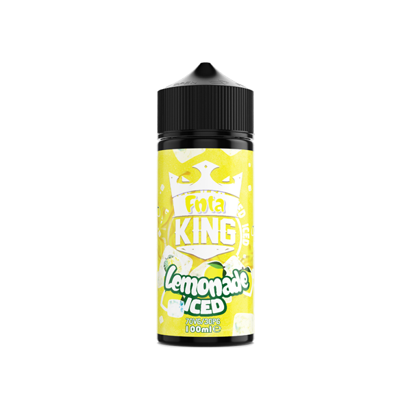 FNTA King Iced Tropical Fruit Fusion 100ml Shortfill 0mg (70VG/30PG) - 100ml Vape Juice